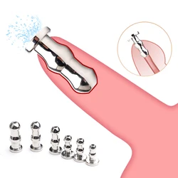 Male Urethral Sounds Dilator Stainless Steel Urethral Sounding Tripe Beads Penis Plug for Men Urethra Stimulate Sex Toys Sexshop