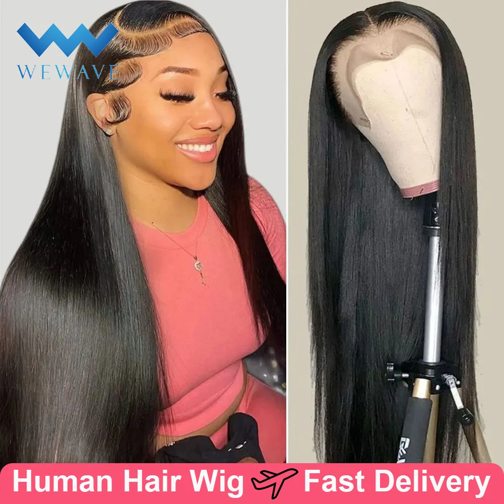 

30 inch 13x4 Straight Lace Frontal Wig Human Hair 13x6 Lace Front Wig 180% Density Brazilian Remy Hair Glueless Wig for Women