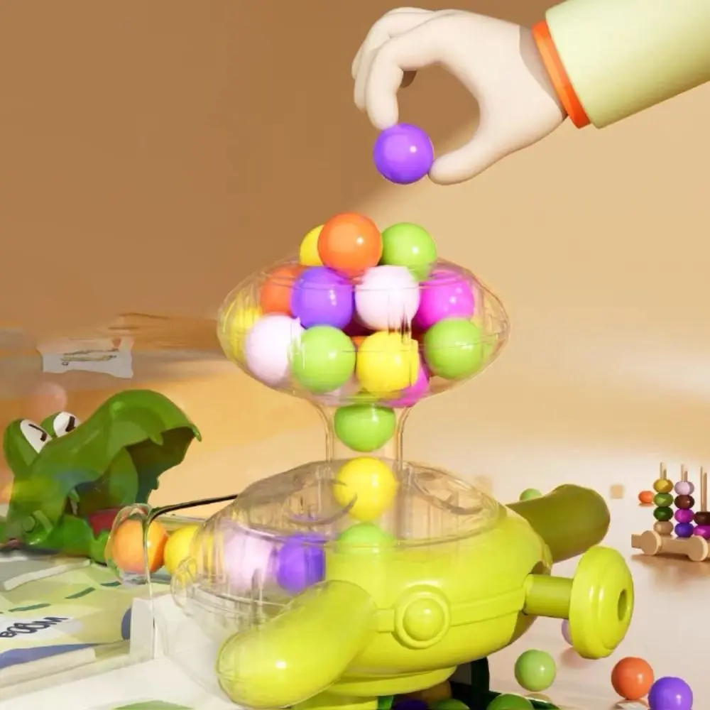 

Игры для вечеринок, машина для пинбола из кожи аллигатора, обучающий вызов, детский автомат для стрельбы по пинболу, тренировка концентрации очков