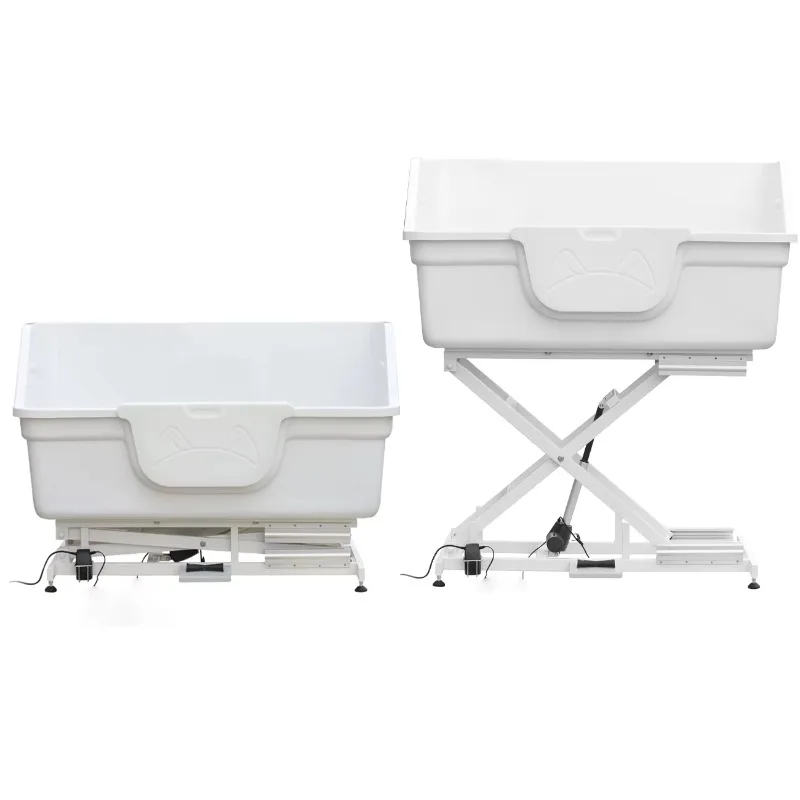 Durable High Grade Acrylic Fiberglass Multicolor Dog Bathtub Pet Grooming Pet Cleaning Bathtub