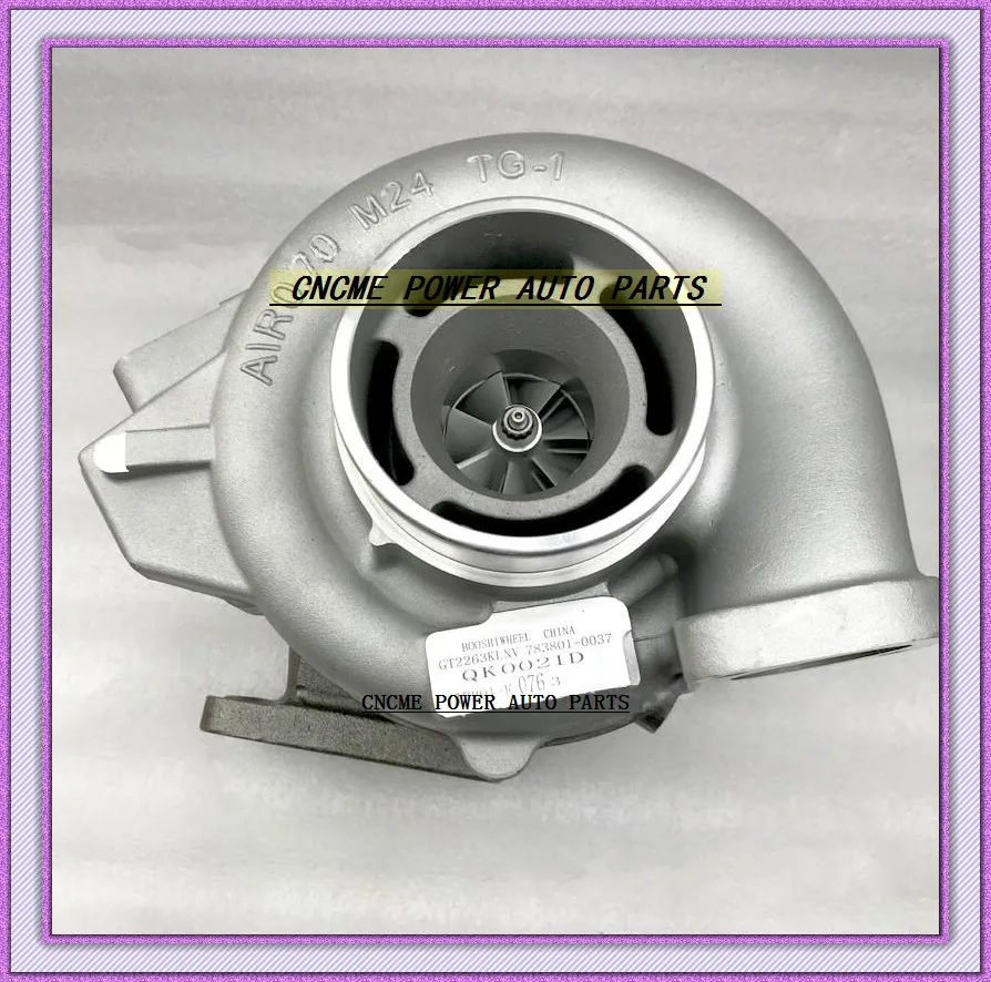 CN Brand Turbo Turbocharger NO Electric Actuator GT2263KLNV 783801 783801-0037 17201-E0760 17201-E0770 For HINO Truck N04C S05C