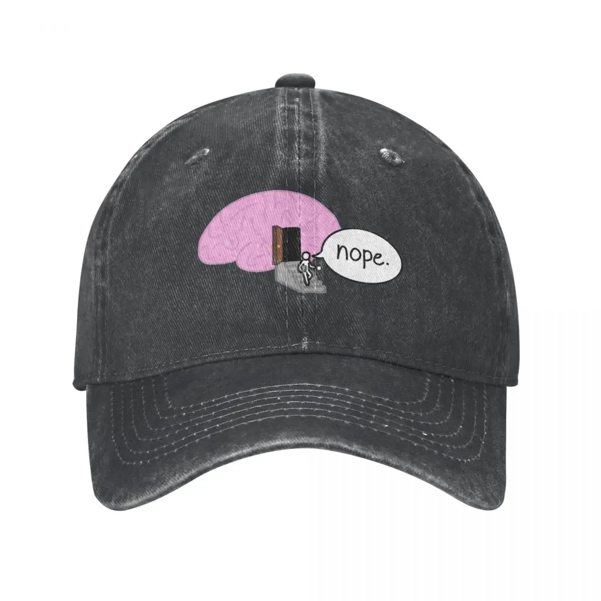 Mentally Checked Out Cowboy Hat Rave Golf Wear Mens Hats Women's