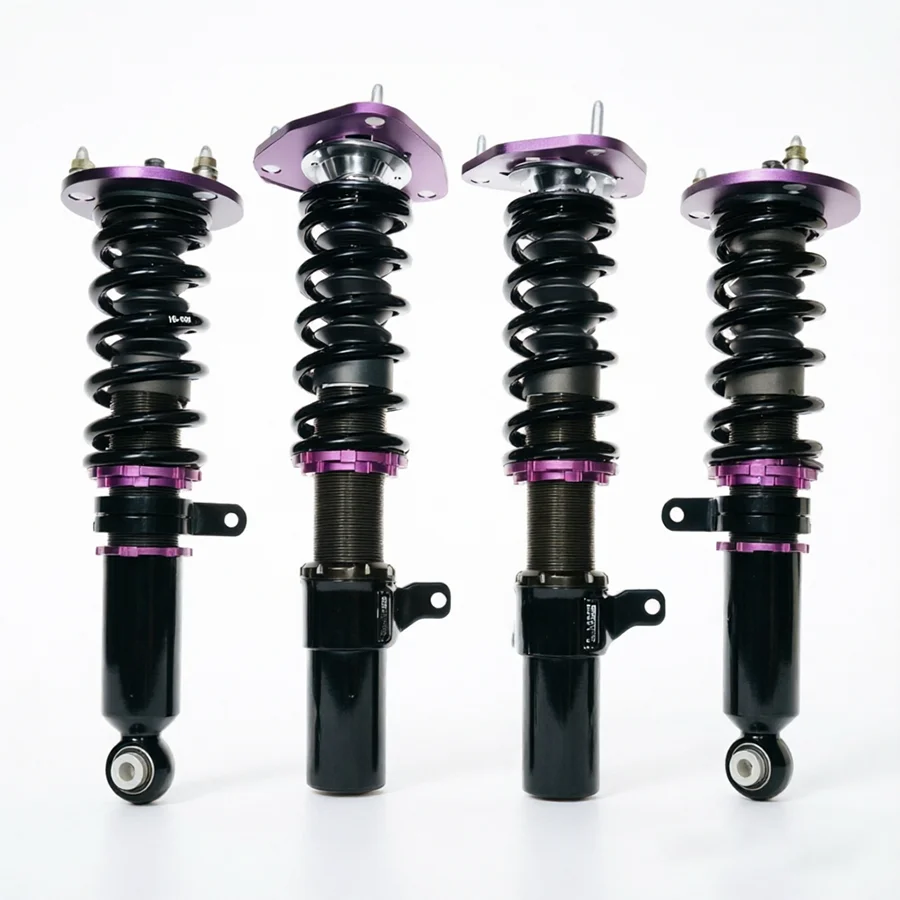 Suspension Kit for Porsche Cayenne - Height Adjustable Lowering Shock Absorbers with 32-Way Damping Adjustment