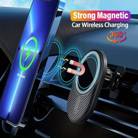 40W Fast Car Wireless Chargers Magnetic Car Air Vent Phone Holder for iPhone15 14 13 12 Pro Max Samsung Macsafe Charging Station