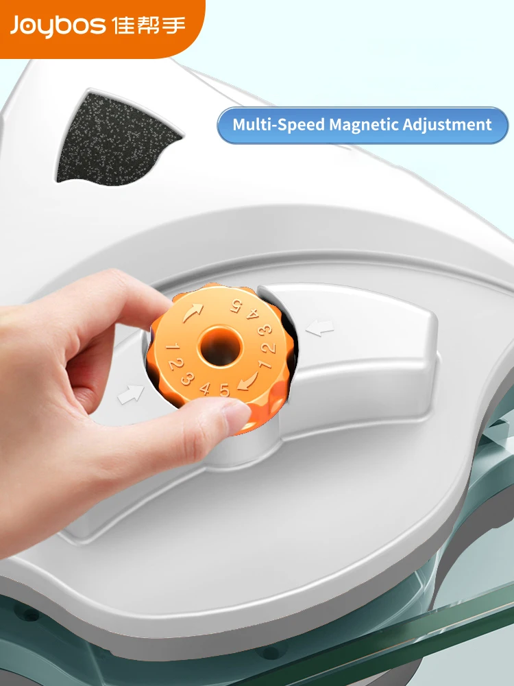 Joybos Glass Wiper High-Rise Windows Household Double-Sided Scrubbing Brush Cleaning Adjustable Magnetic Special Tool