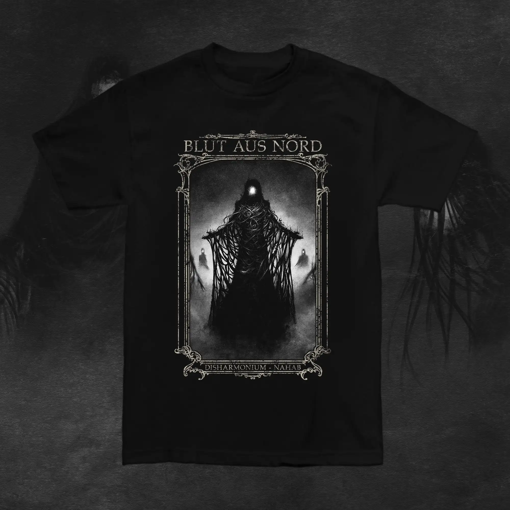 Blut Aus Nord Nahab Band T-Shirt 100% Cotton Graphic Tee Men Women Summer Streetwear Top
