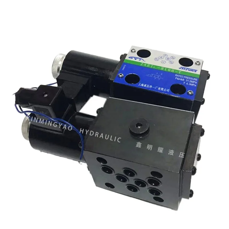 Shanghai Hydraulic Parts Factory Solenoid Valve 24BI1-B10H-T/BO/BI3/BC24V220V Hydraulic Solenoid Valve