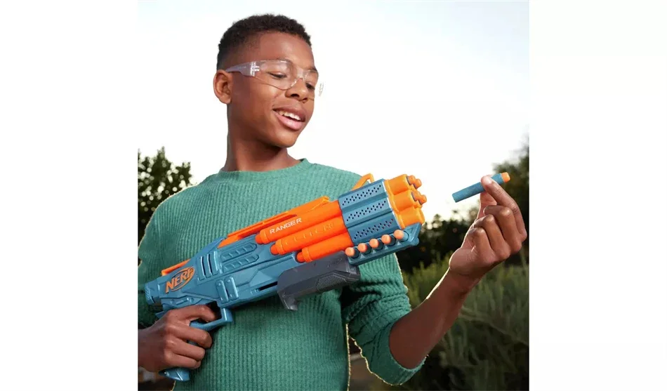 Hasbro Heat Nerf Elite Elite2.0 PD-5 Ranger Five-Barrel Armor Launcher Desktop Case Presents A Boy's Birthday Gift