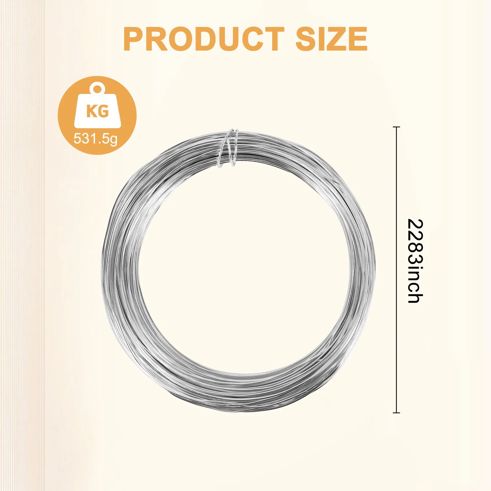 

A010 1 Roll of Aluminum Craft Wire Silver for Jewellery Craft, Modelling Making Armatures and Sculpture 2mm x 55M