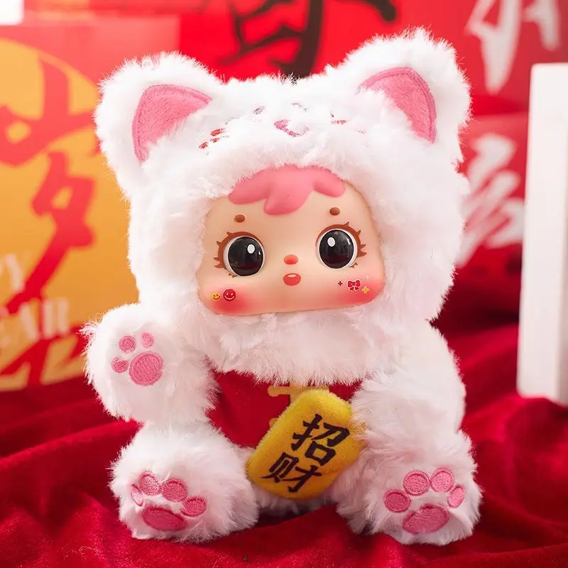Novo genuíno samuel meow gato da sorte pingente de pelúcia caixa mistério na moda traga você sorte e bom humor todo o melhor presente aniversário