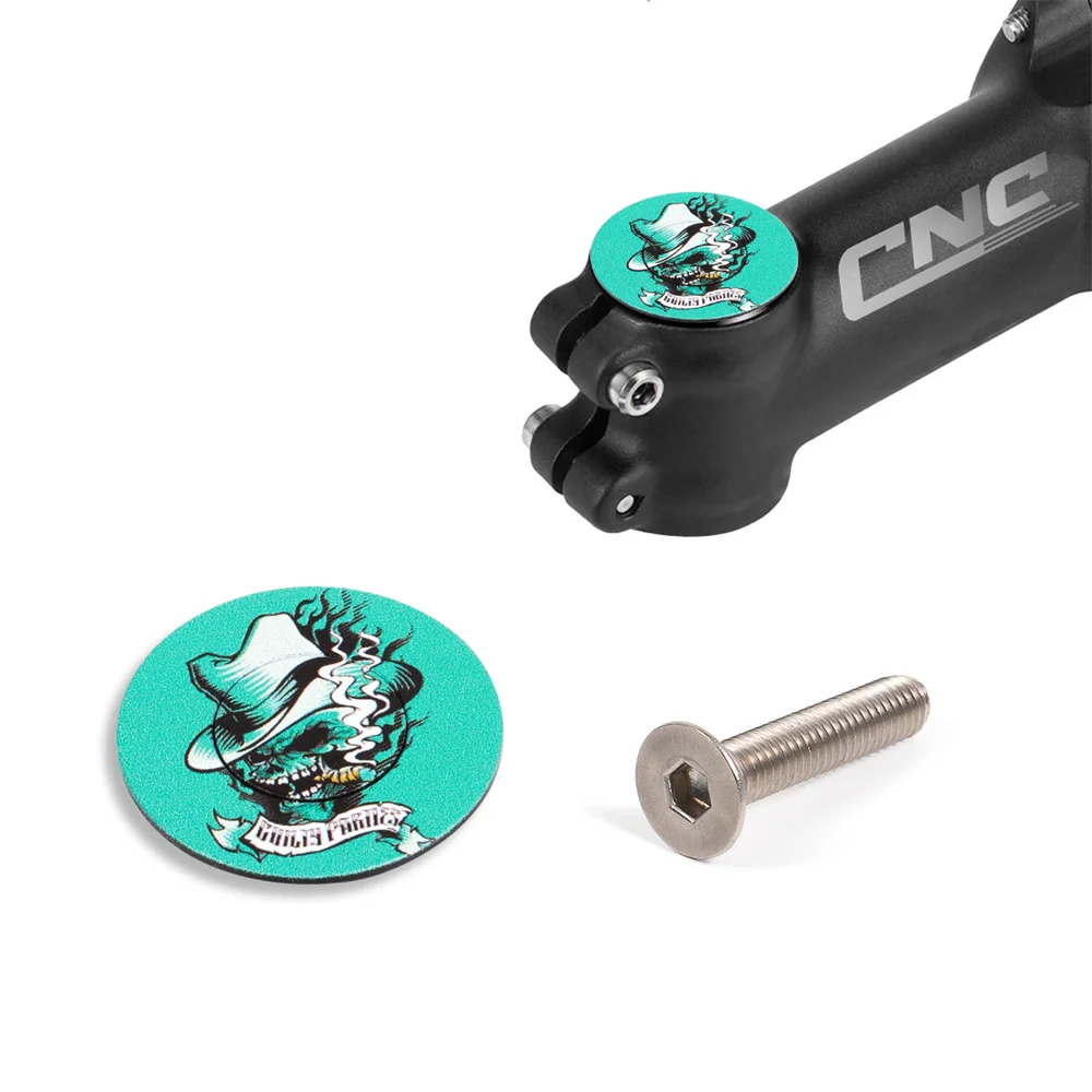 CHOOEE MTB Road Bike Bowl Cover Aluminum Alloy Bicycle Stem Headset Top Cap Cycling Accessories