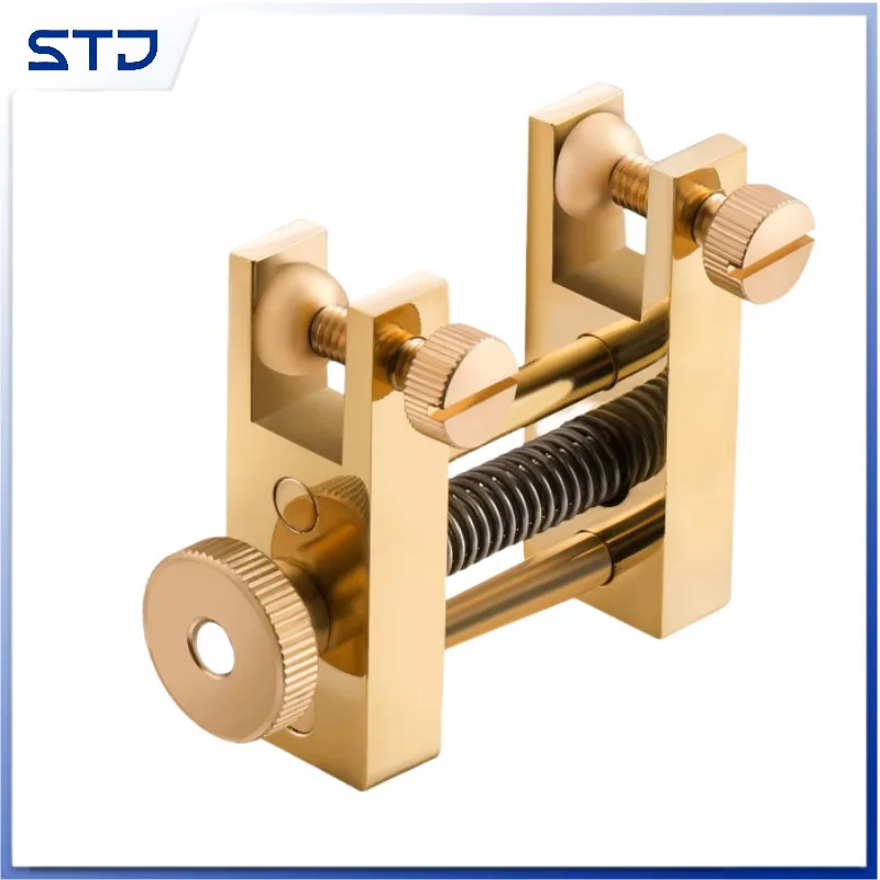 Good Copper Violin Cello Top &Back Seam Fixing fixture Repair new Making Adjustable narrow/width Edge Clamp Cracks Tools parts