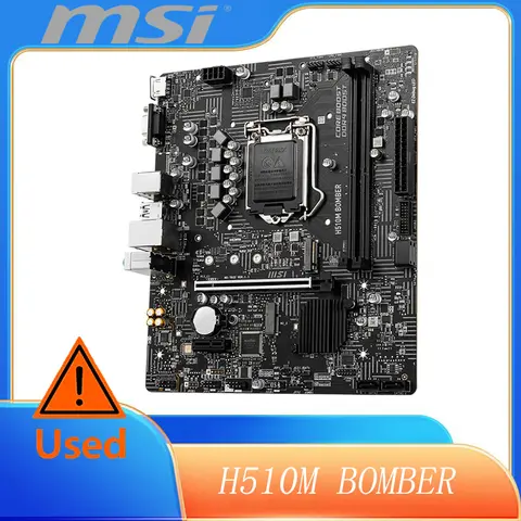 Carte mère MSI H510M BOMÉRO LGA1200 DDR4 PCIe 4.0