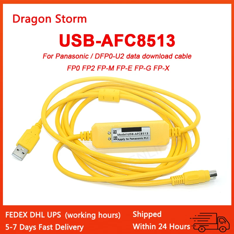 

USB-AFC8513 For Panasonic/DFP0-U2 plc programming cable FP0 FP2 FPX FPG FP-M FP-E FP-G FP-X Data Communication Download Cable