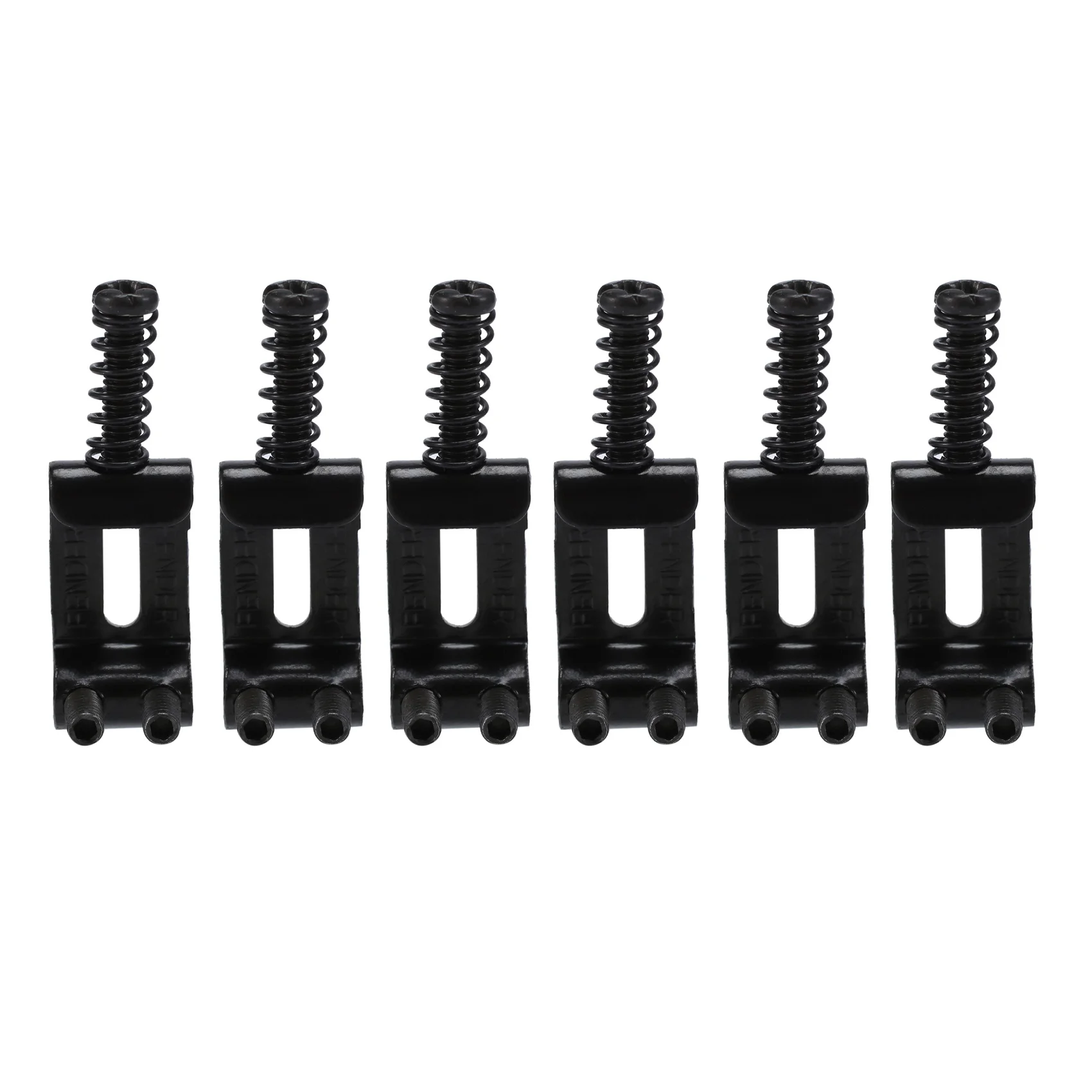 Alforjas de puente de guitarra, rodillo de trémolo para Fender Strat Stratocaster Tele Telecaster, accesorios de guitarra eléctrica, negro
