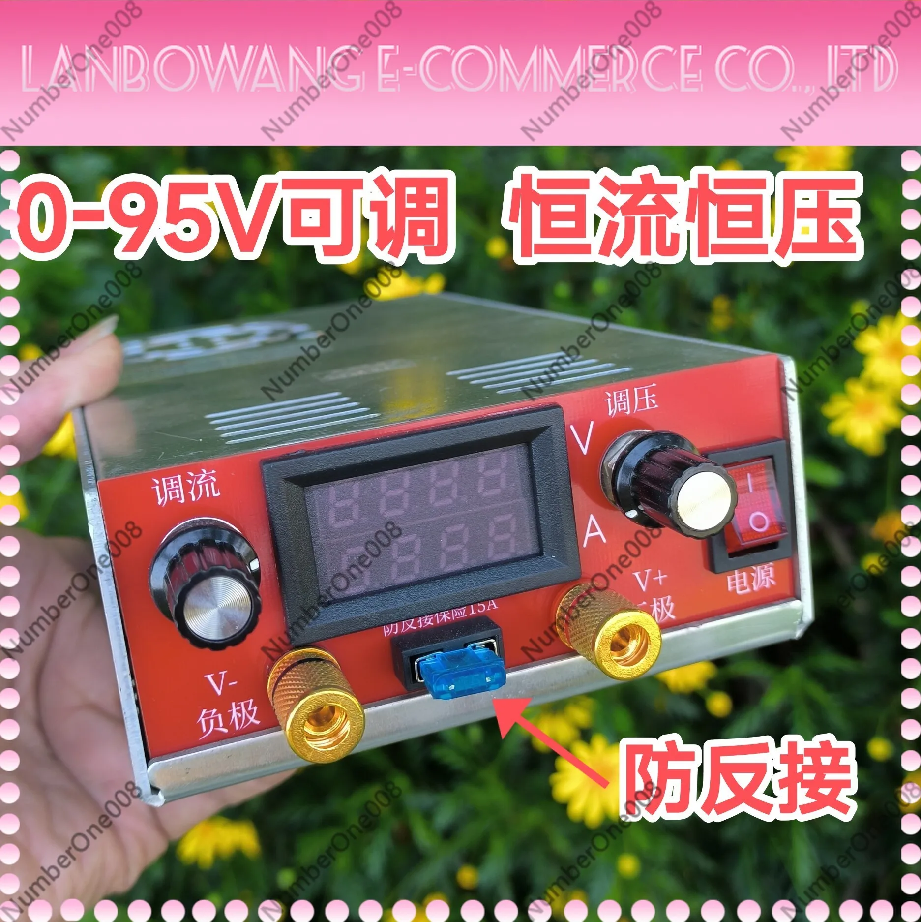 0-95V Adjustable Power Supply Single Cell Battery Activator Lead Acid Lithium LiFePO4 Ternary Battery Charging Repair Desulfator