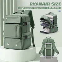 Mochila Ryanair 40x20x25, equipaje de mano, bolsa para ordenador portátil, bolso antirrobo para hombres y mujeres, mochila de viaje para deportes, senderismo, bolsa de cabina