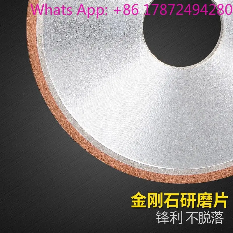 Gold Steel Alloy Diamond Parallel Grinding Wheel 350, Replacement Wheel for 7130 Surface Grinder Equipment