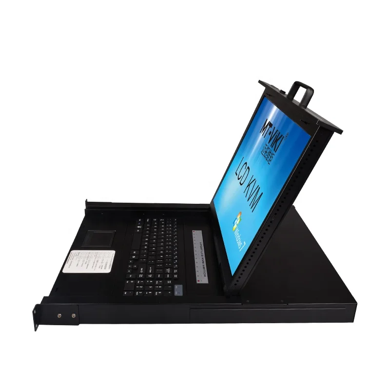 MT-VIKI 19 Inches  LCD Kvm Switch 8 Port VGA, MT-VIKI RACK KVM Console Drawer 8x1 AA
