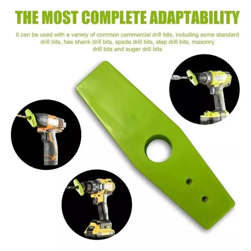 A2BE Portable Drill Hole Positioning Tool With LED Light No Blocking Viewing Drill Bit Hole For Home Furniture Assembly