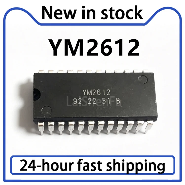 1PCS YM2612 Direct Insertion DIP-24 Integrated Circuit Chip IC in Stock