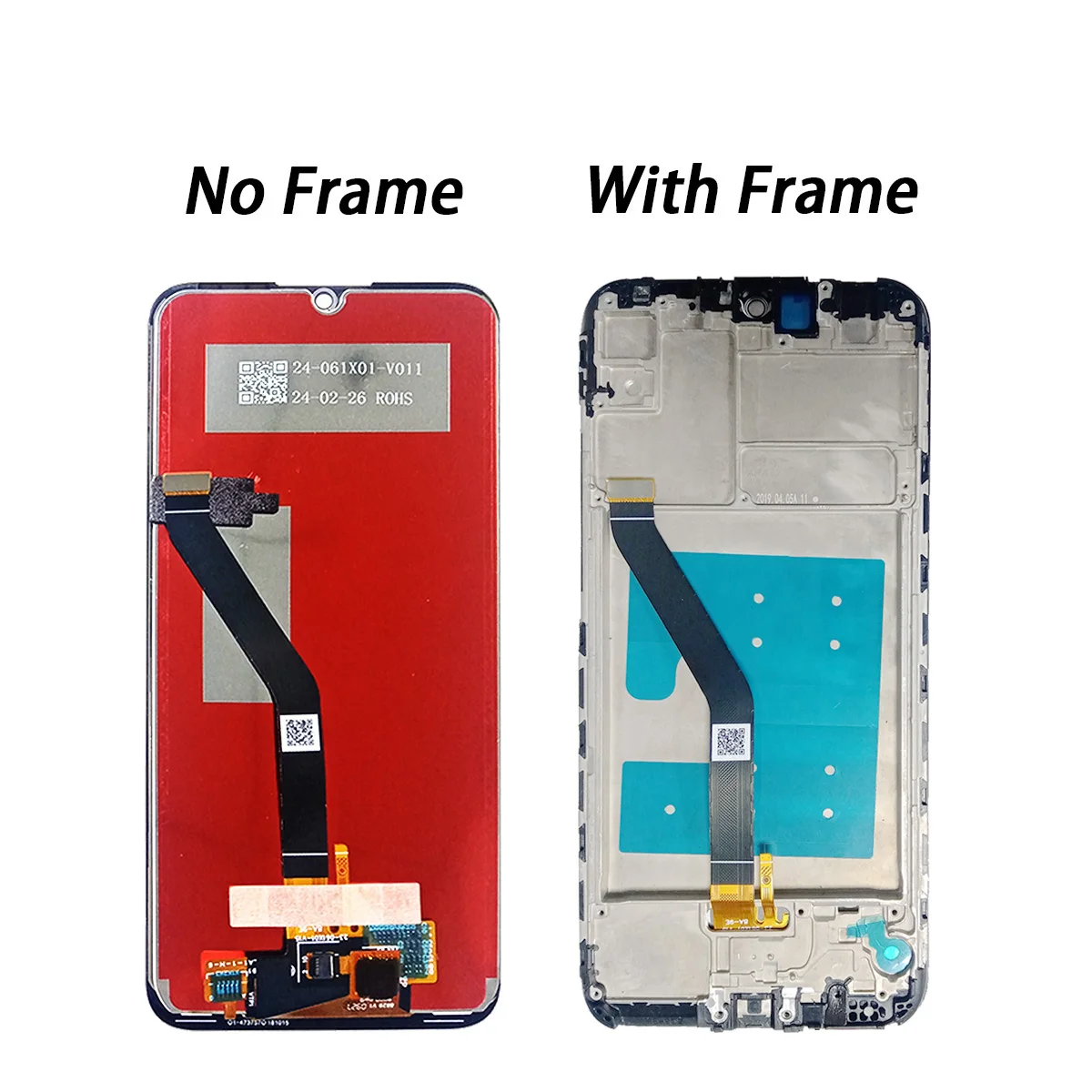 For Huawei Y6 2019 Display Touch Screen Replacement  For Huawei Y6 2019 MRD-LX1FLCD With Frame Replacement