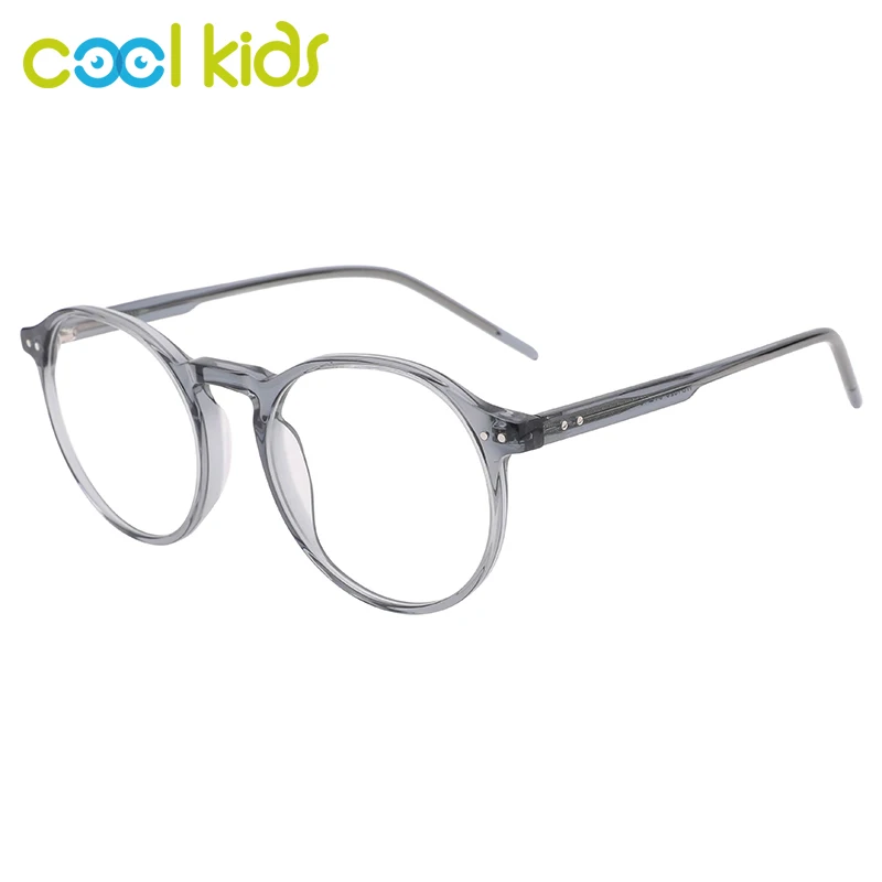 

Очки COOLKIDS унисекс, круглые, тонкие, из ацетата, с кристаллами, для коррекции зрения, с острыми наконечниками дужек, 7 цветов, WD1328