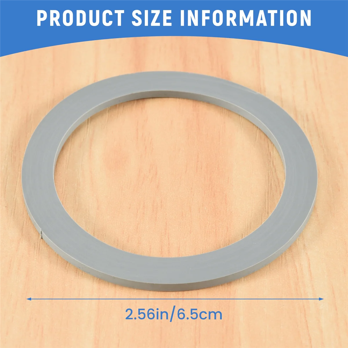 M17K 4 Pack Blender Gasket Seals for Oster and Osterizer Blender Models, Premium Blender Replacement Parts O-Gasket Rubber