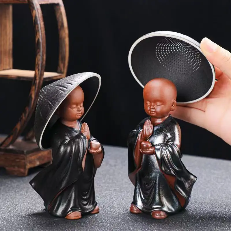 

Little Monk Tea Leak Filter, Household Kung Fu Tea Set Accessories, Tea Ceremony Decoration