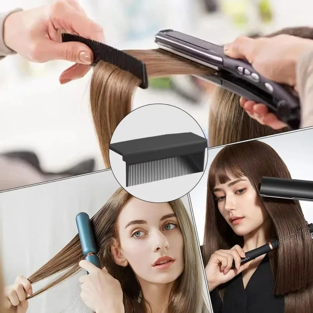 

Clip On Hair Flat Iron Comb Styling Lightweight Hair Combs Professional Hair Care Tool Straight Hair Comb