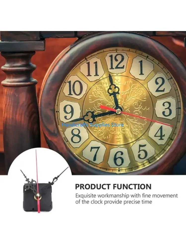 R1WA DIY Clock Movement Long Shaft Replacement Clock Repair Supplies