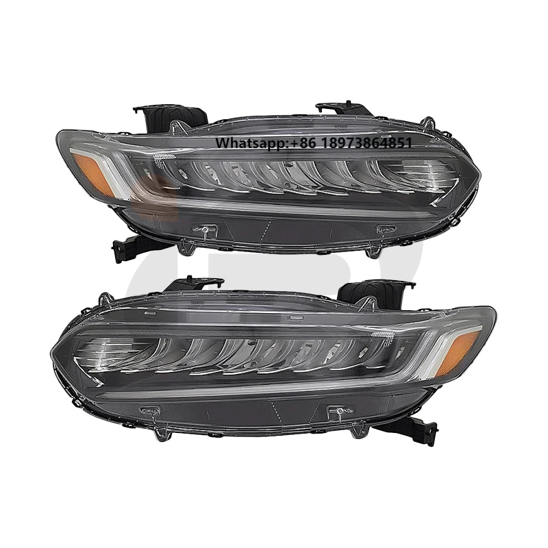 

FOR Honda Accord Sedan 2018-2020 LED Headlight Full DRL Front Car Lamps with Plastic Material 33100-TVA-A01 33150-TVA-A01