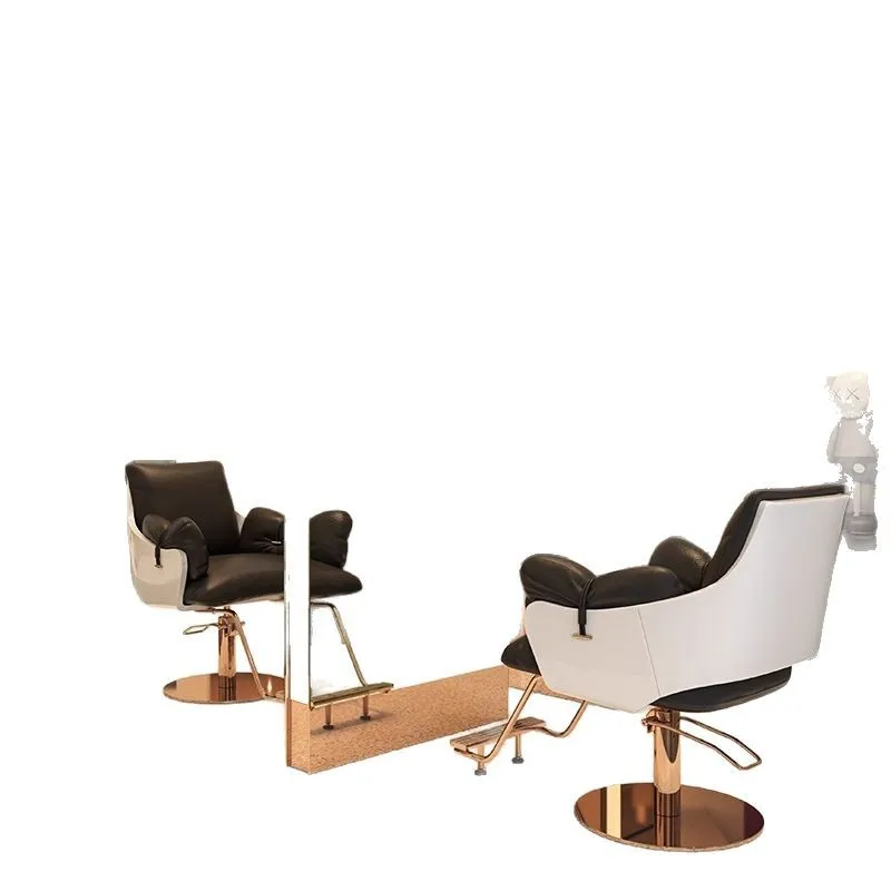 Barber Shop Mirror Double Sided Internet celebrity Floor Mirror Hair Salon Mirror Table Hair Salon