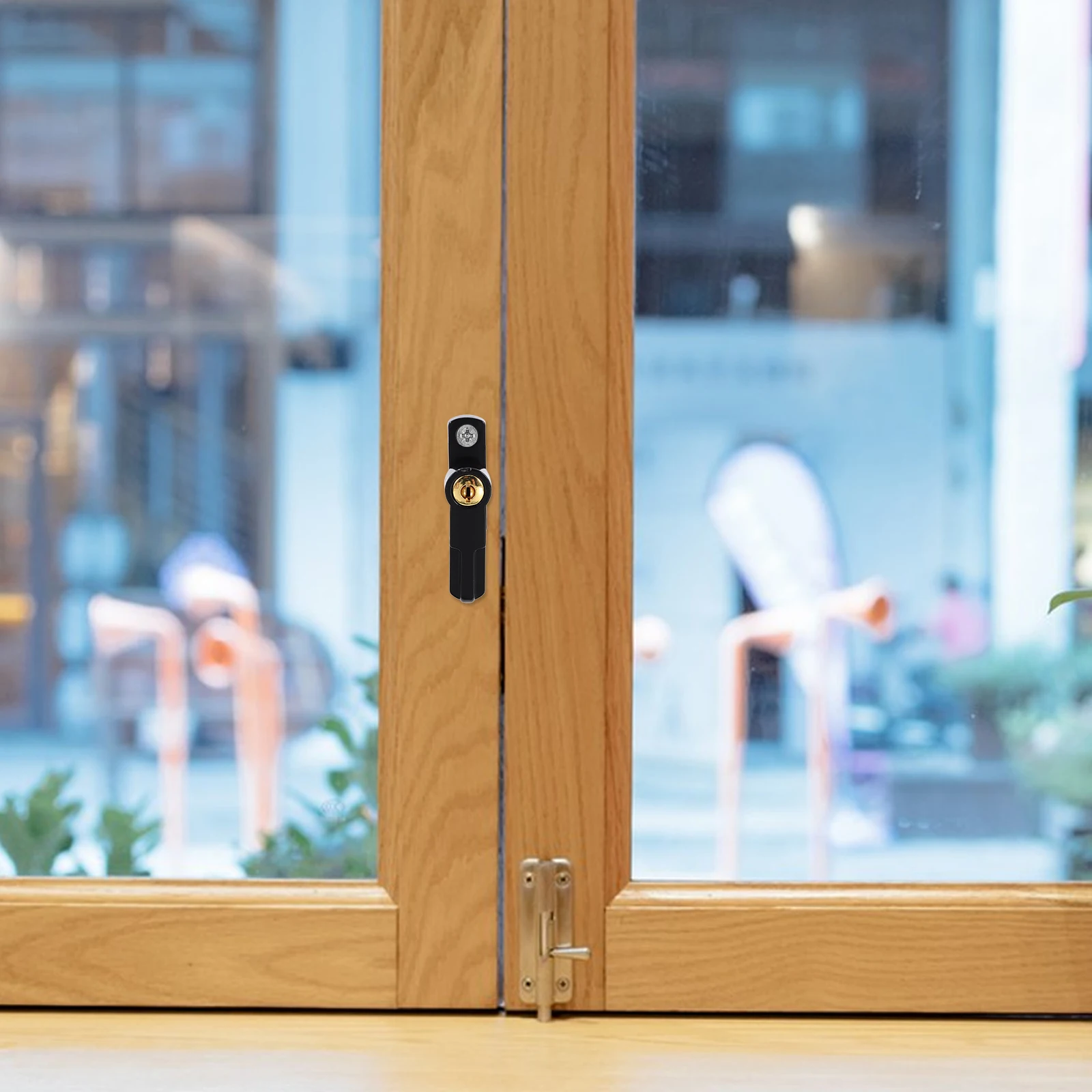 

Window Door Locks Replacement Kit for Sliding Windows DoorsLatch Safety Security Sash Metal Old Windows