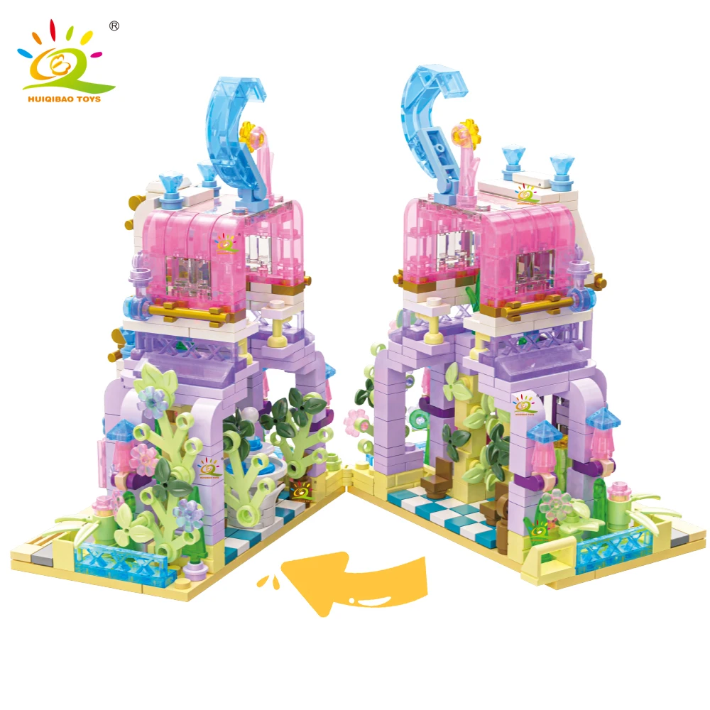 HUIQIBAO 675pcs Girl's Love Fl - đánh giá và giá Lego Set Technic