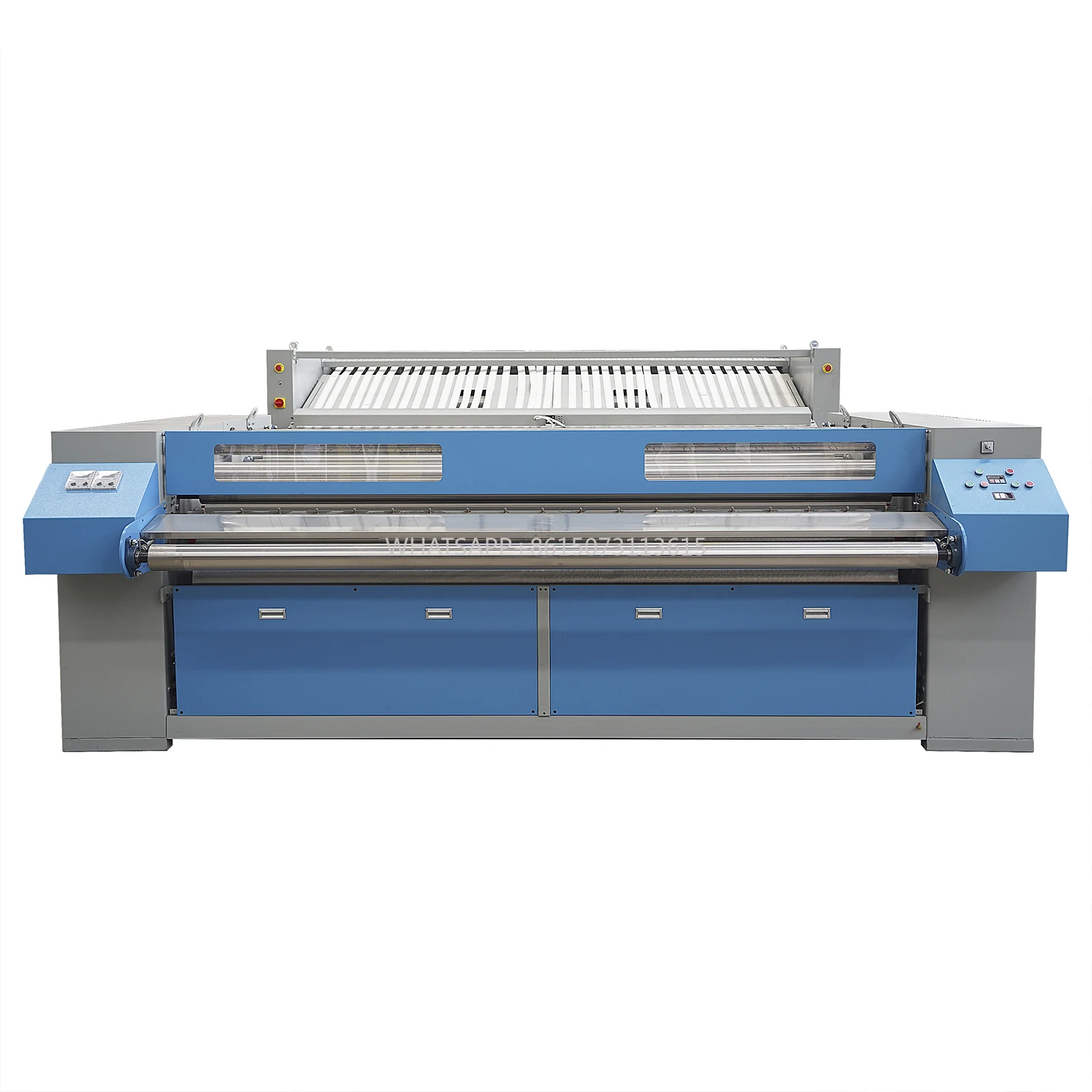 Macchina da stiro industriale per stirare il lavoro piatto a gas con larghezza 3000 mm