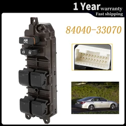 84040-33070 8404033070 Front Left Driver Side Power Window Switch Control Lifter Button for Lexus ES350 2007 2008 2009-2012