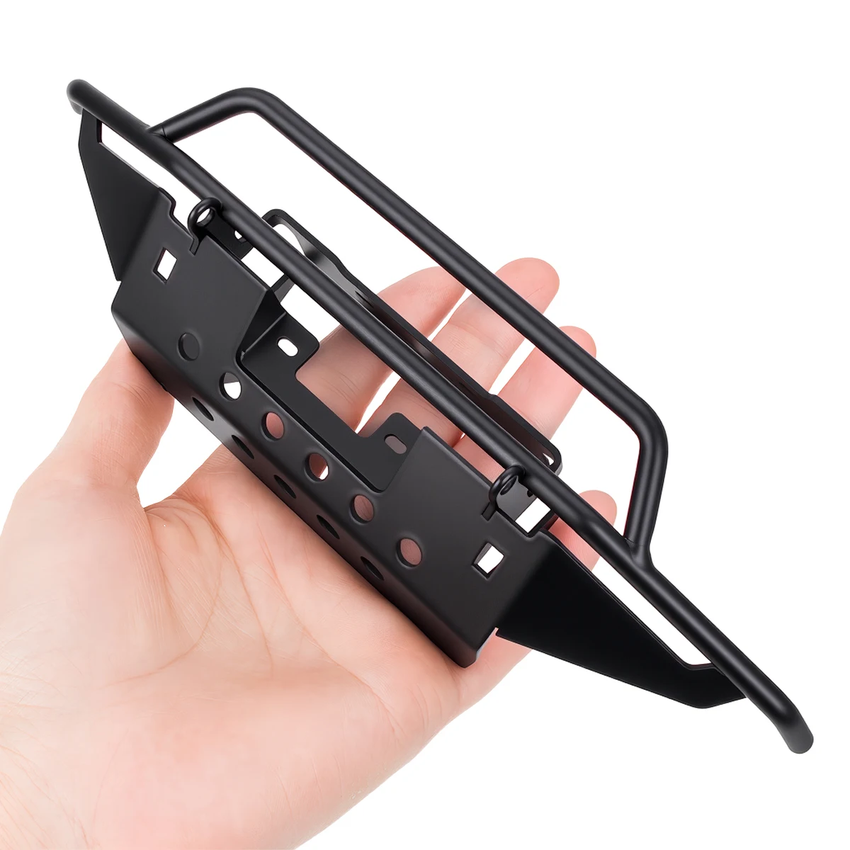 Metal Front Bumper for 1/10 RC Crawler Traxxas TRX4 NEW Bronco Simulation Upgrade Parts view 6