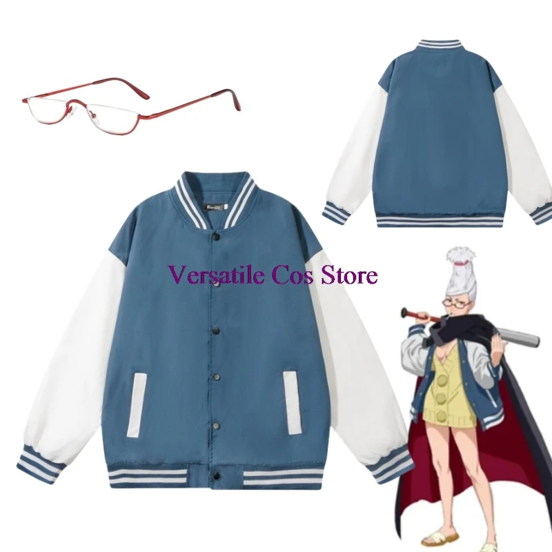 Anime Dandadan Seiko Ayase Cosplay Jacket Adult Unisex Baseball Coat Uniform Halloween Casual Top Outfit