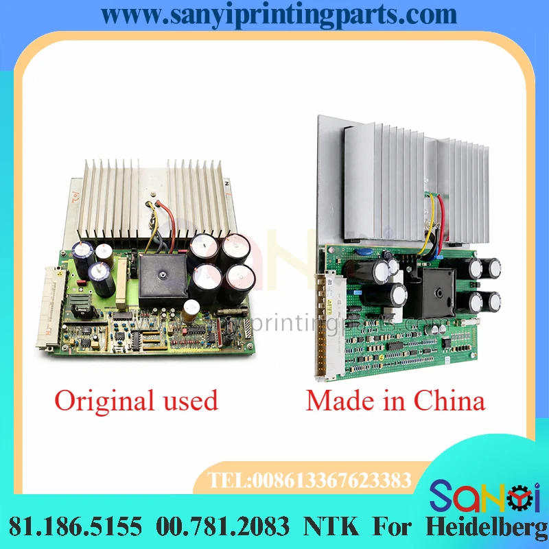 81.186.5155 NT85 NTK85 Control Board 00.781.2083 00.781.2094 Power Module For Heidelberg Printing Machine Parts