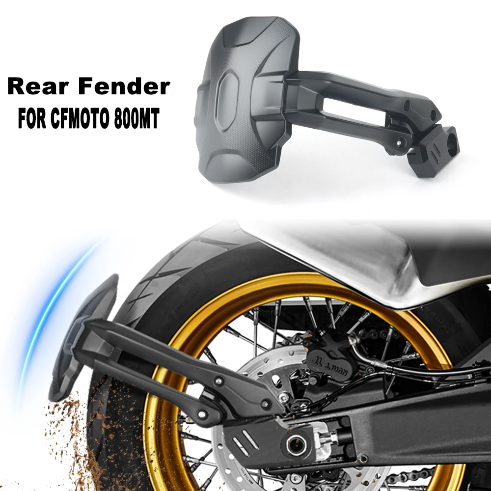 

For CFMOTO 800MT 800 MT Motorcycle Accessories Rear Wheel Hugger Mudguard Rear Fender Mudflap Guard