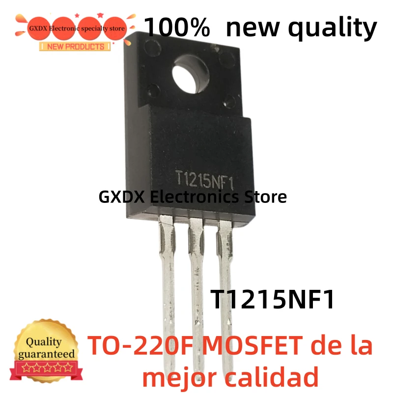 10-20-30-40-50 units 100% new T1215NF1 TO-220F MOSFET transistor of the best quality in stock