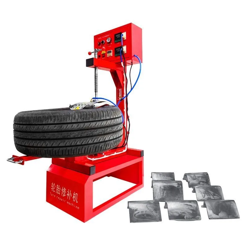 Automobile tire machine, semi-airbag heat  vulcanization machine, non-marking repair fire  machine