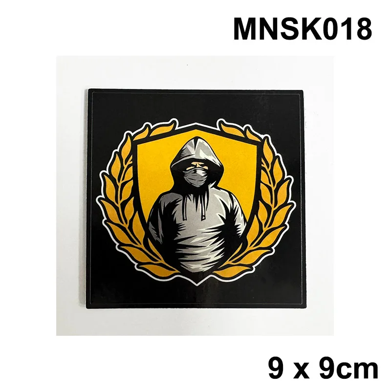 9*9cm 8*12cm  Maccabi Netanya FC ACAB MNFC 1934 Ultras Vatos Locos Decoration Stikers for Bag Cup Wall Fridge Group II
