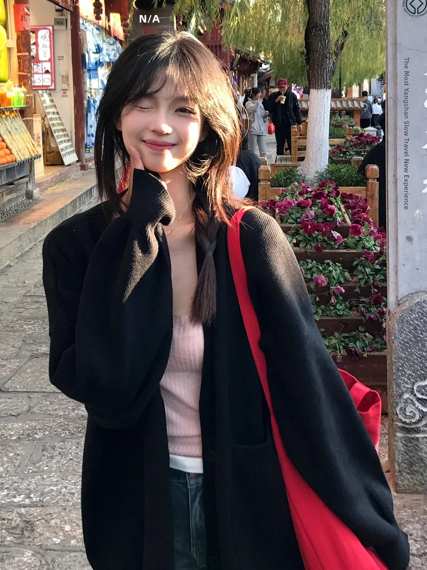 

Ladies' Loose Fit Knitted Sweater Coat Black V-Neck Long Sleeve Commute Style Spring Autumn Outerwear Comfortable Casual Fashion