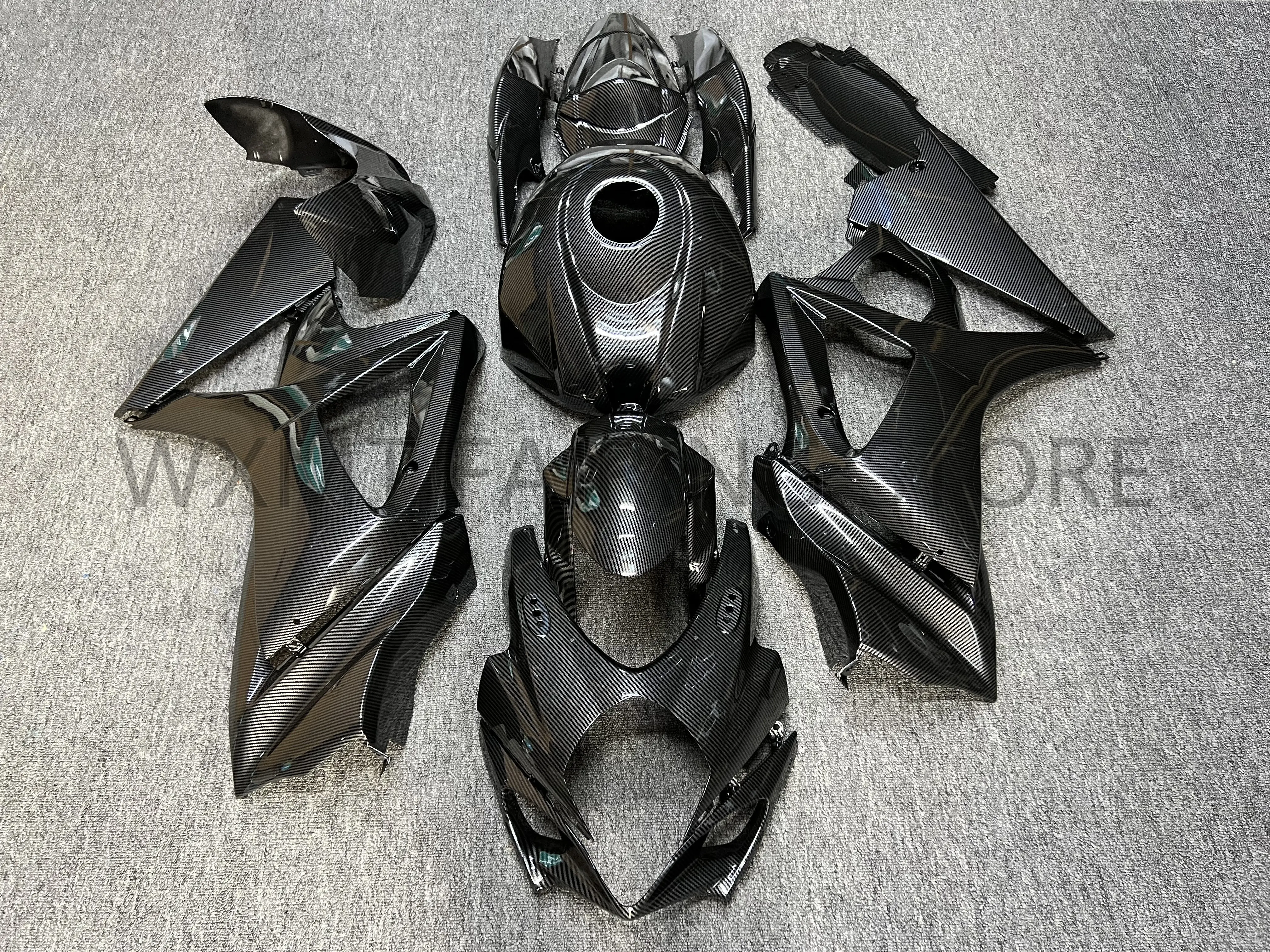 NEW ABS Motorcycle Whole Fairing kit fit for R1000 07 08 1000R R 1000 K7 2007 2008 bodywork full Fairings kits