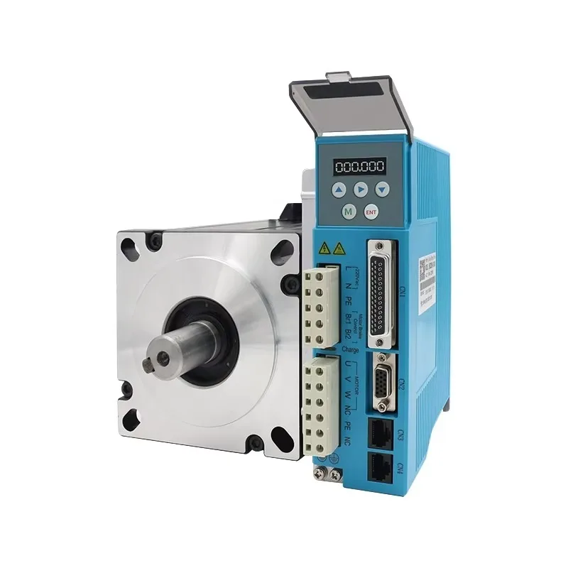 High quality 130J12205EC-2500+3HSS2208H-130 3-Phase Hybrid Servo Motor 28N.m High Torque Nema52 6.8A Stepper Motor Encoder Motor