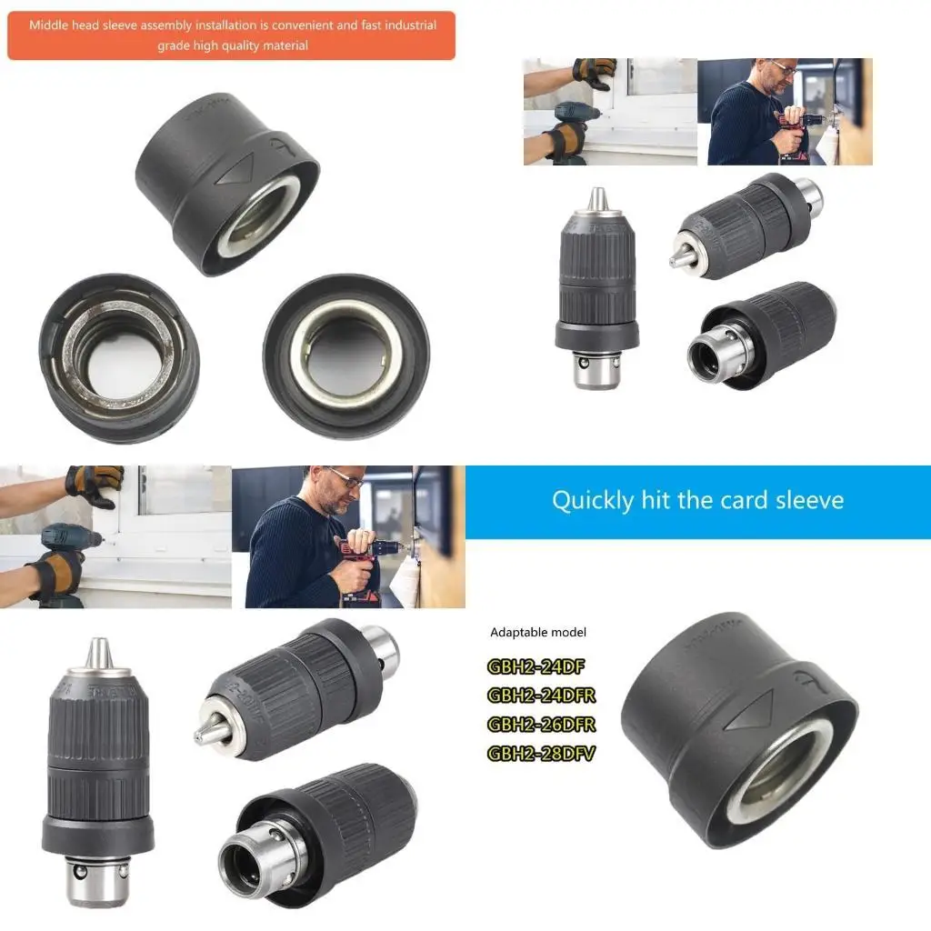 

G6KF Holding Fixture Drill Chucks For GBH2-26DFR GBH2-28DFV GBH4-32DFR Electric Hammering Impact Drill Chucks Replacement