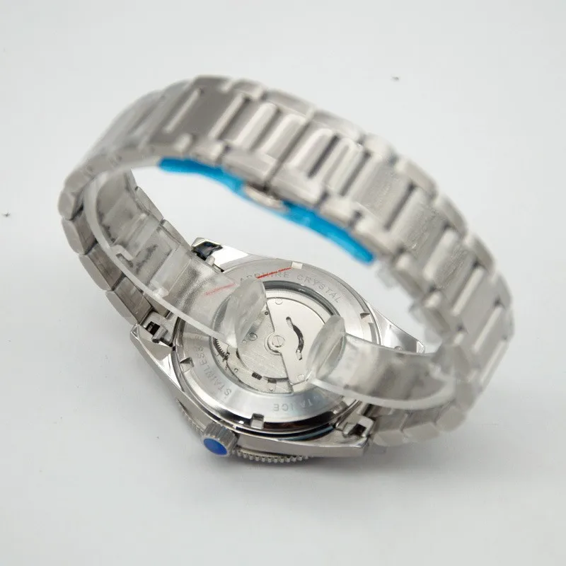CUSTOM Logo Diy 41mm NH35 Movement Sapphire Glass Ceramic Bezel 20bars Waterproof Diver Sports Automatic Luminous Men's Watches