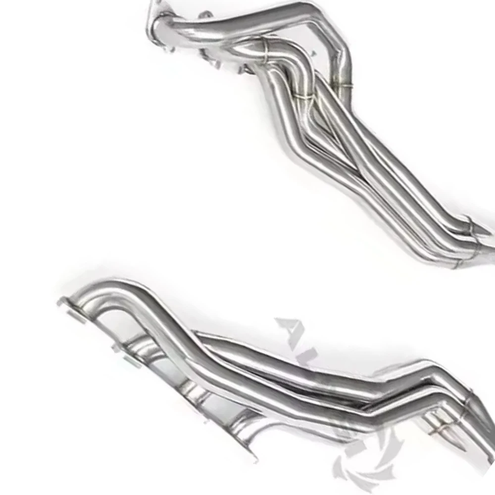 304 Stainless Steel Exhaust Manifold Downpipe for Ford Mustang 5.0l 2015-2023 Performance Header Racing Enhancement System Pipe